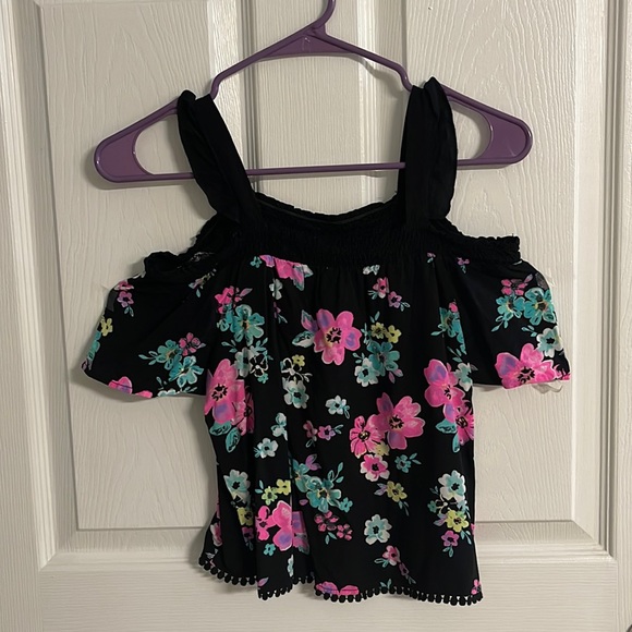 Justice Other - Justice Floral Off the Shoulder Top